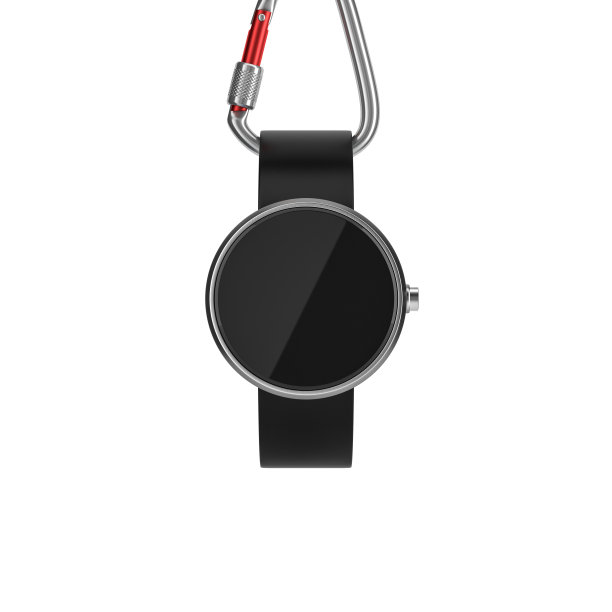 智能手表模型孤立在白色上的锁扣图片下载