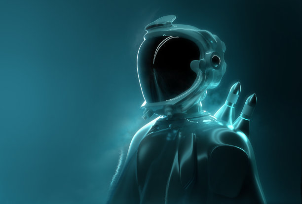 未来的宇航员-先进的技术图片下载