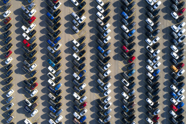 汽车的鸟瞰图图片下载