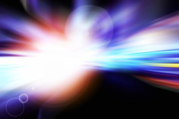 摘要环形散景高速交通灯步道的背景图片下载