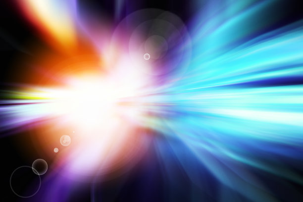 摘要环形散景高速交通灯步道的背景图片下载