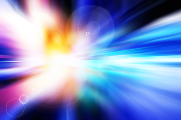 摘要环形散景高速交通灯步道的背景图片下载