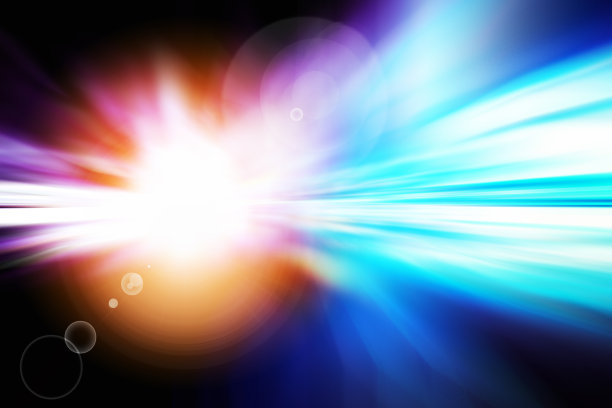 摘要环形散景高速交通灯步道的背景图片下载