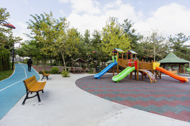 公园-花园，徒步旅行图片下载