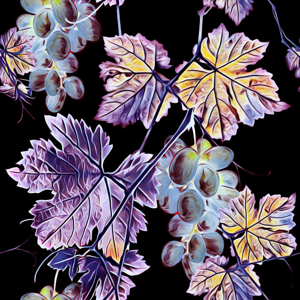 葡萄无缝模式。图片下载