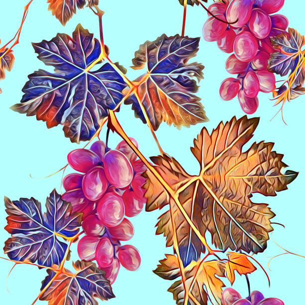 葡萄无缝模式。图片下载