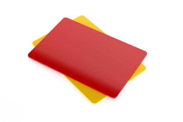 3d渲染黄牌和红牌图片下载