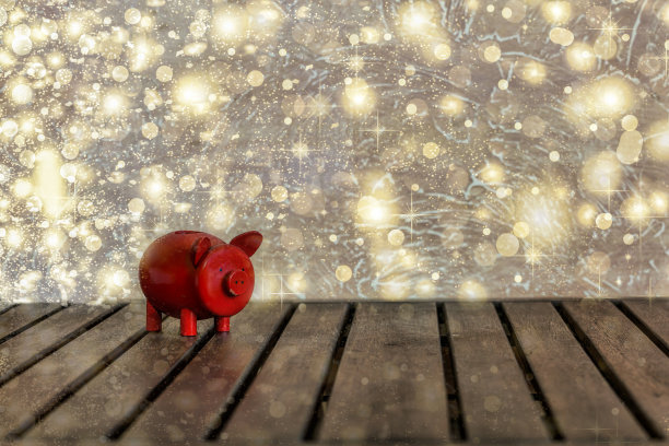 2019，猪年，圣诞大甩卖，售罄，金色雪花，图片下载