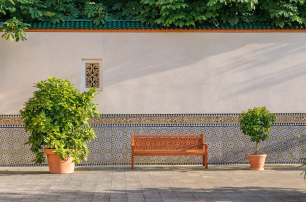 东方“花园Ströme”(“四河花园”)柏林“Gärten der Welt”(“世界花园”)图片下载