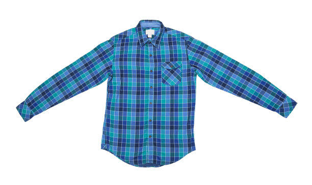 衬衫孤立在白色背景上图片下载