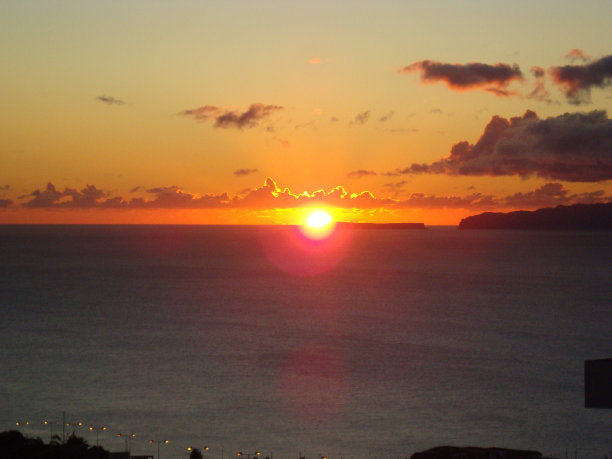 日落时的海景图片下载