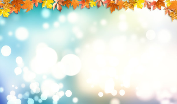 摘要秋景散景背景图片下载