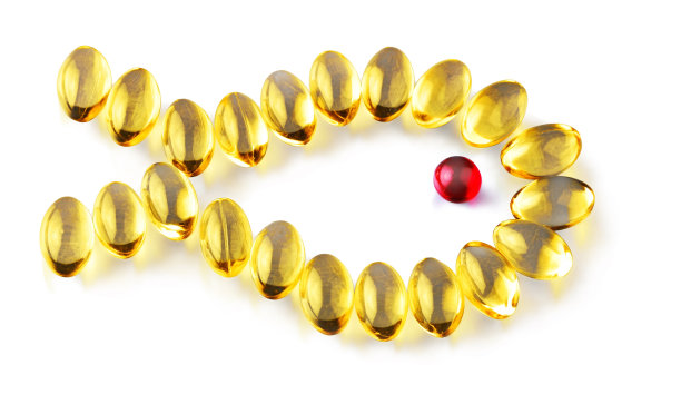 鱼油。图片下载