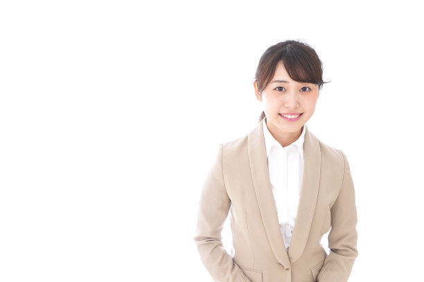 商业的女人微笑图片下载