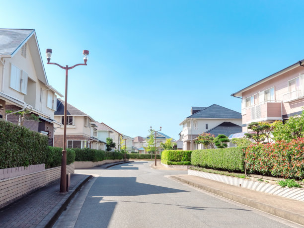 日本住宅的景观图片下载