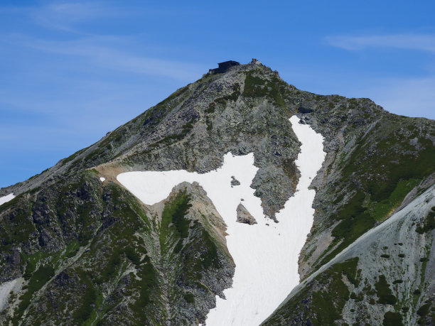 日本阿尔卑斯山脉mt.tateyama图片下载