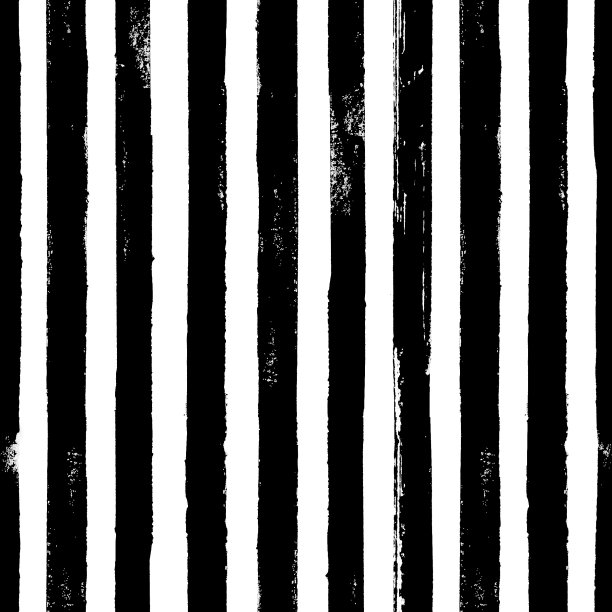 黑白墨条纹无缝图案纹理背景图片下载