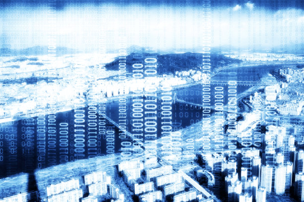 互联网技术和云计算背景图片下载