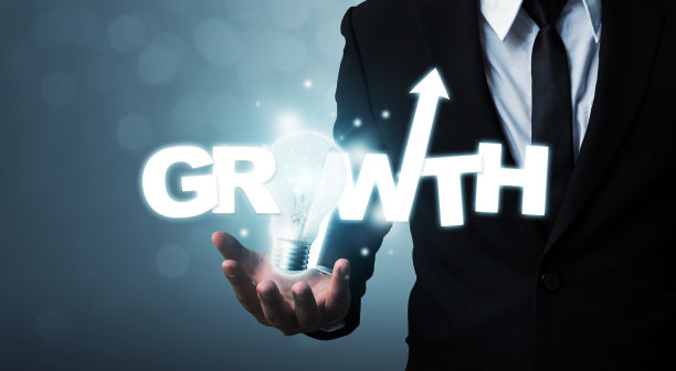 业务发展到成功和成长的成长理念图片下载