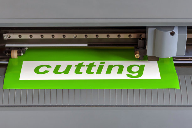 切割绘图仪特写图片下载