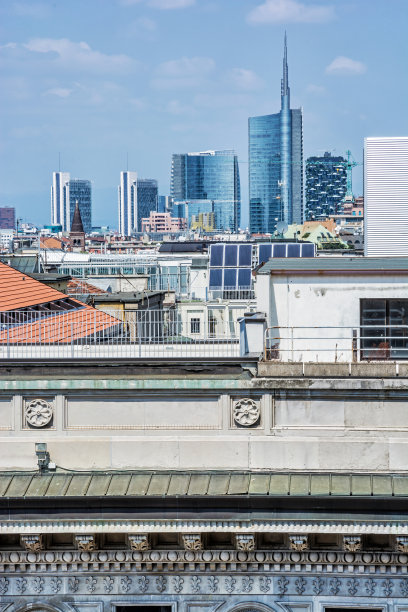 米兰，历史和现代的城市，意大利图片下载