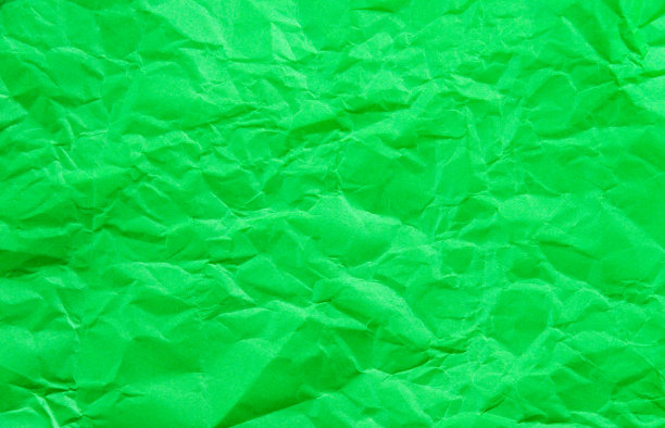 绿色皱纸的质地图片下载