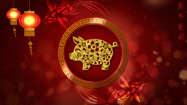 中国新年背景图片下载