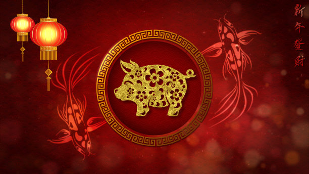 中国新年背景图片下载