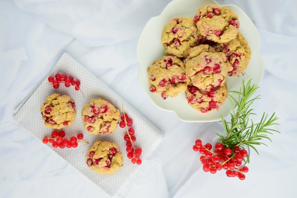 自制红醋栗烤饼图片下载