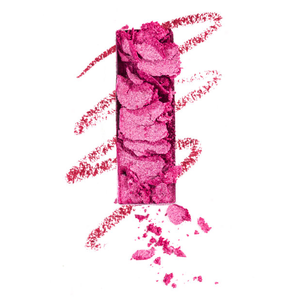 粉底眼影和粉色唇线图片下载