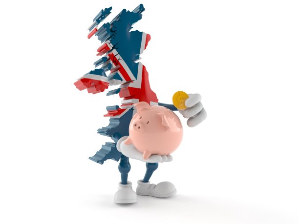 英国人物抱储蓄罐图片下载