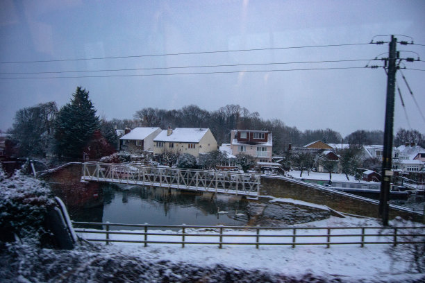 伦敦雪景图片下载