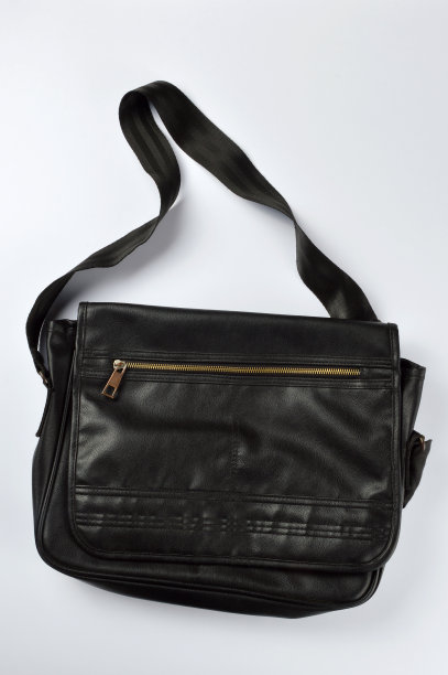 黑色皮革公文包图片下载