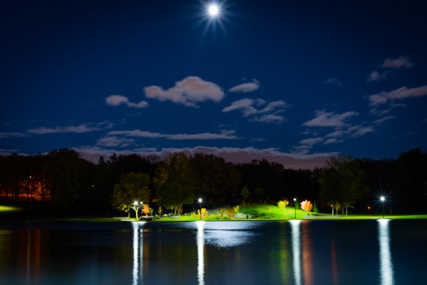 海狸湖-皇家山公园图片下载