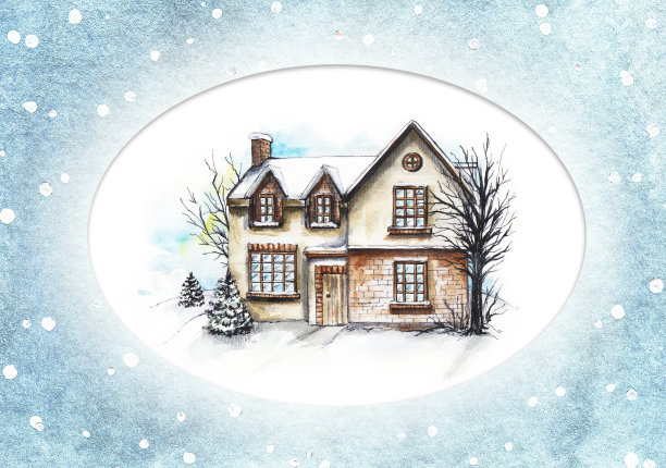 房屋插画素材ID：325081974