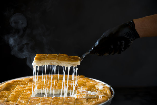 土耳其肉饼;糕点盒(su bA¶regi, su borek)图片下载