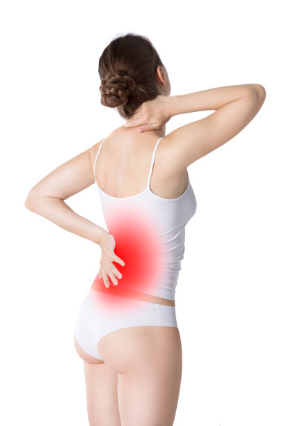 背痛，肾炎，女性身体疼痛图片下载