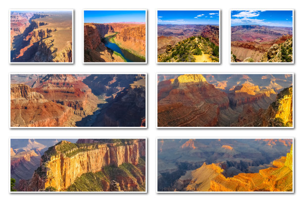 大峡谷拼贴图片下载