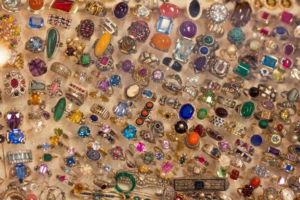 古董店里的首饰图片下载