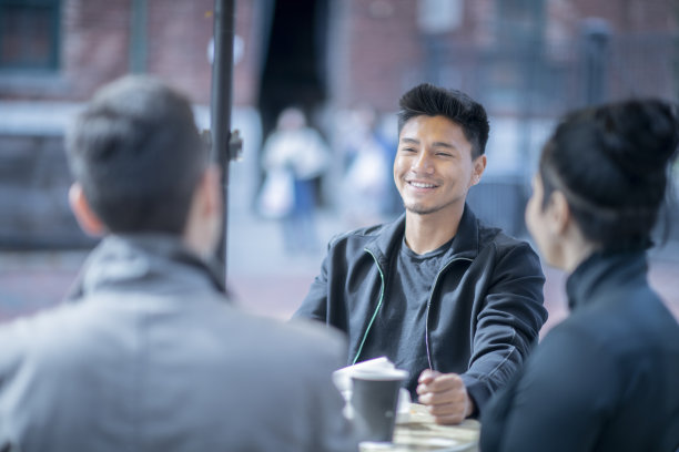 咖啡日期微笑图片下载