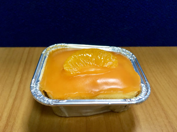 锡箔橙蛋糕图片下载