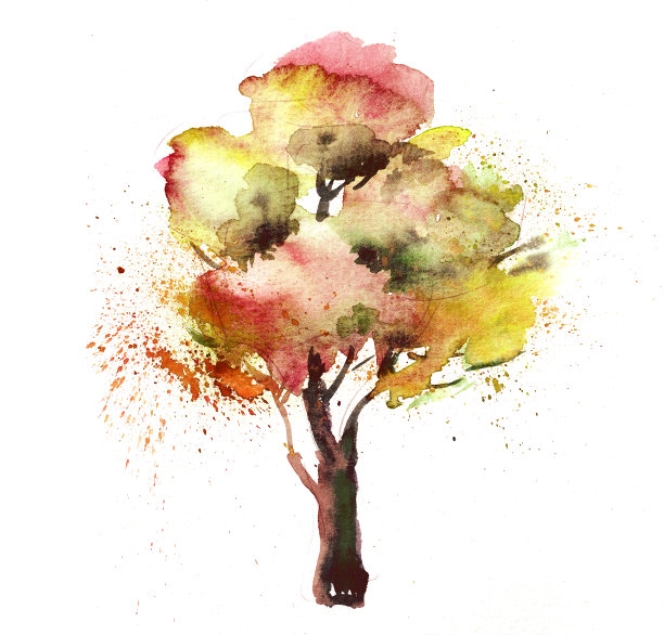 秋天的城市。图片下载