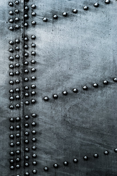 垃圾风化金属背景与铆钉图片下载