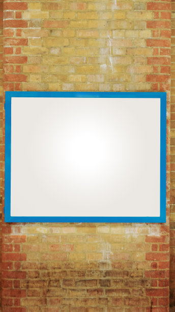 丑的空白的广告牌图片下载