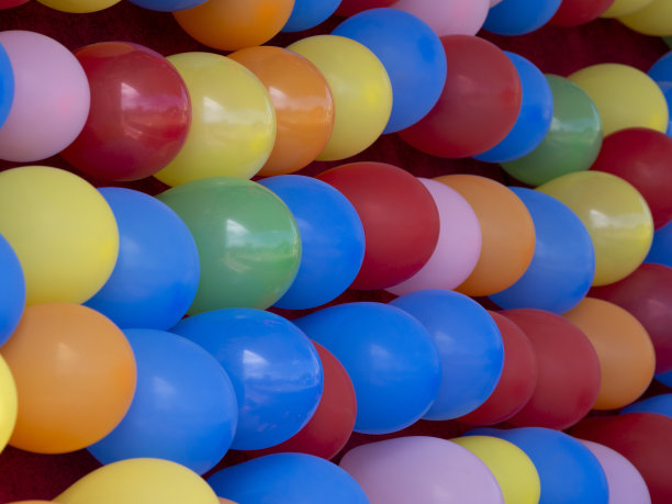 彩色的气球图片下载