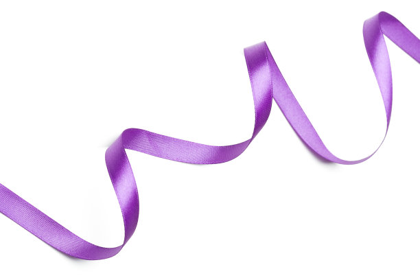 色带孤立的白色背景图片下载