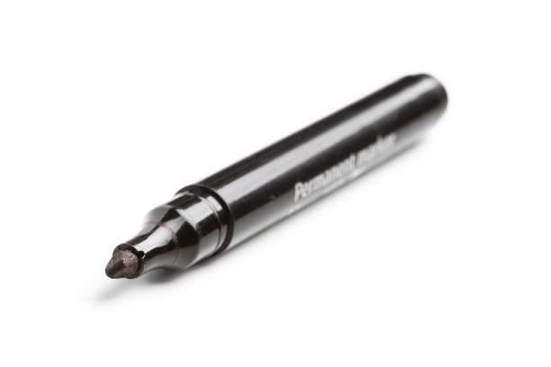 白色背景上的彩色文具图片下载