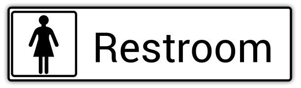 男/女厕所标志-厕所图片下载