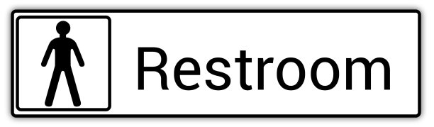 男/女厕所标志-厕所图片下载