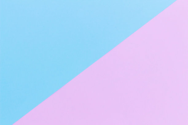 蓝色和粉色粉彩纸背景图片下载